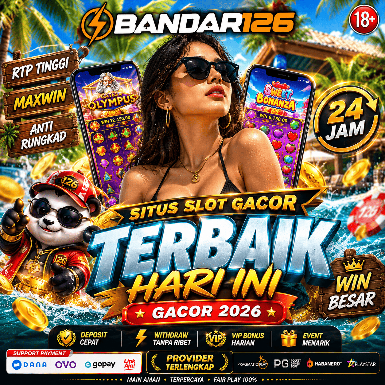 BANDAR126: Situs Slot Gacor Hari Ini & Game Slot Online Terpercaya 2026